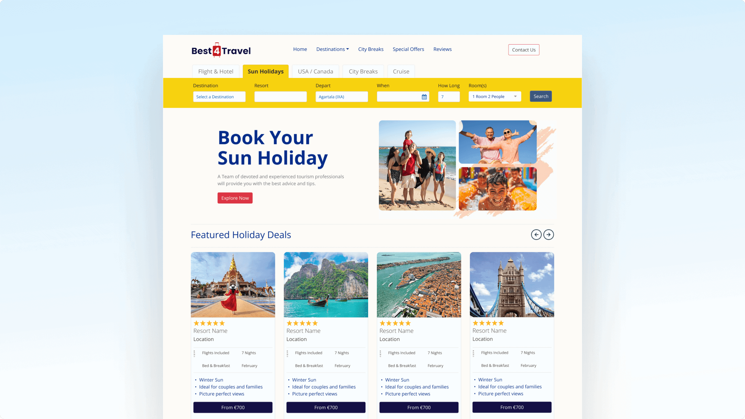Best4Travel, Challenge