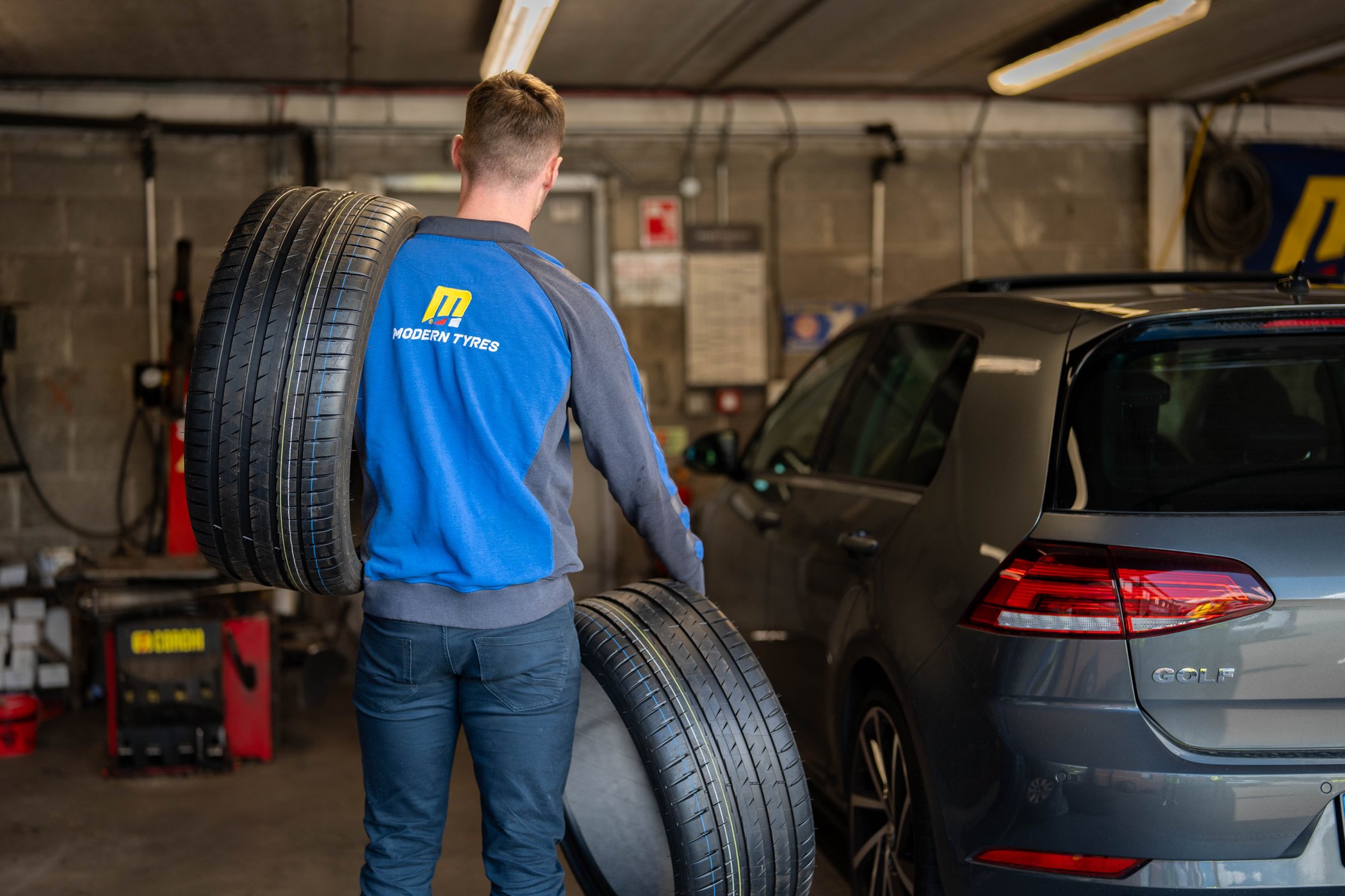 Modern Tyres project visual