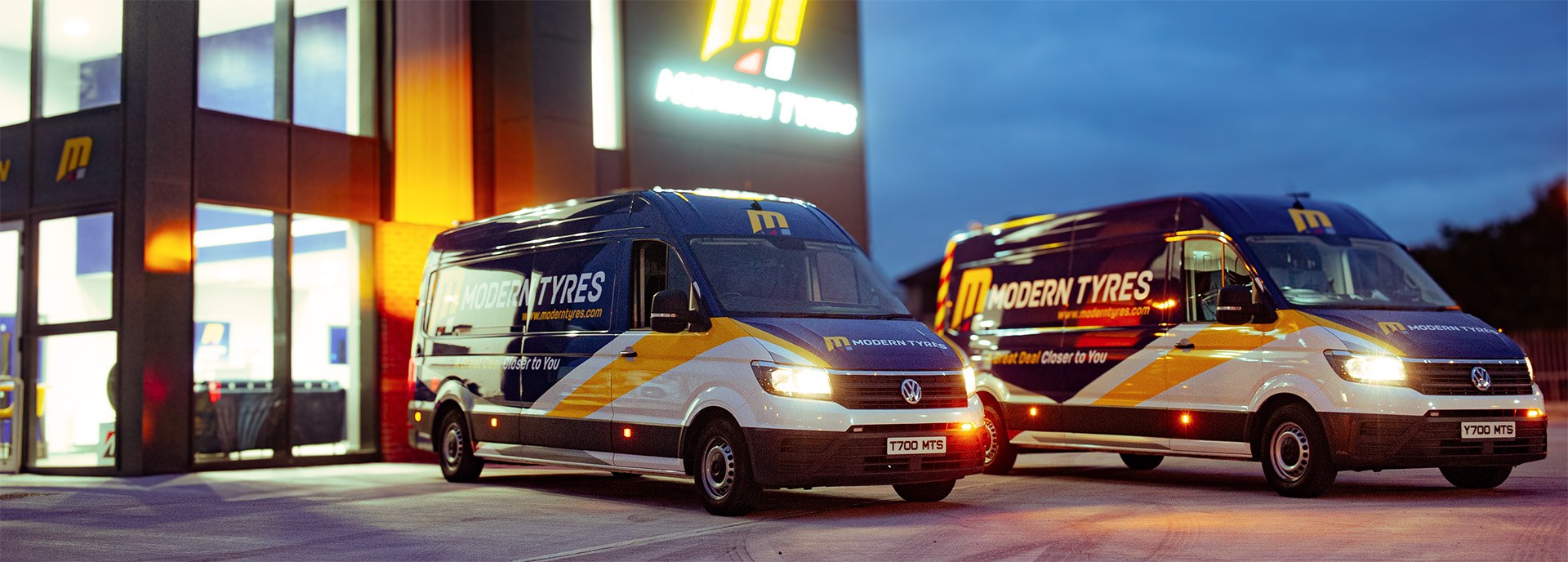 Modern Tyres project visual
