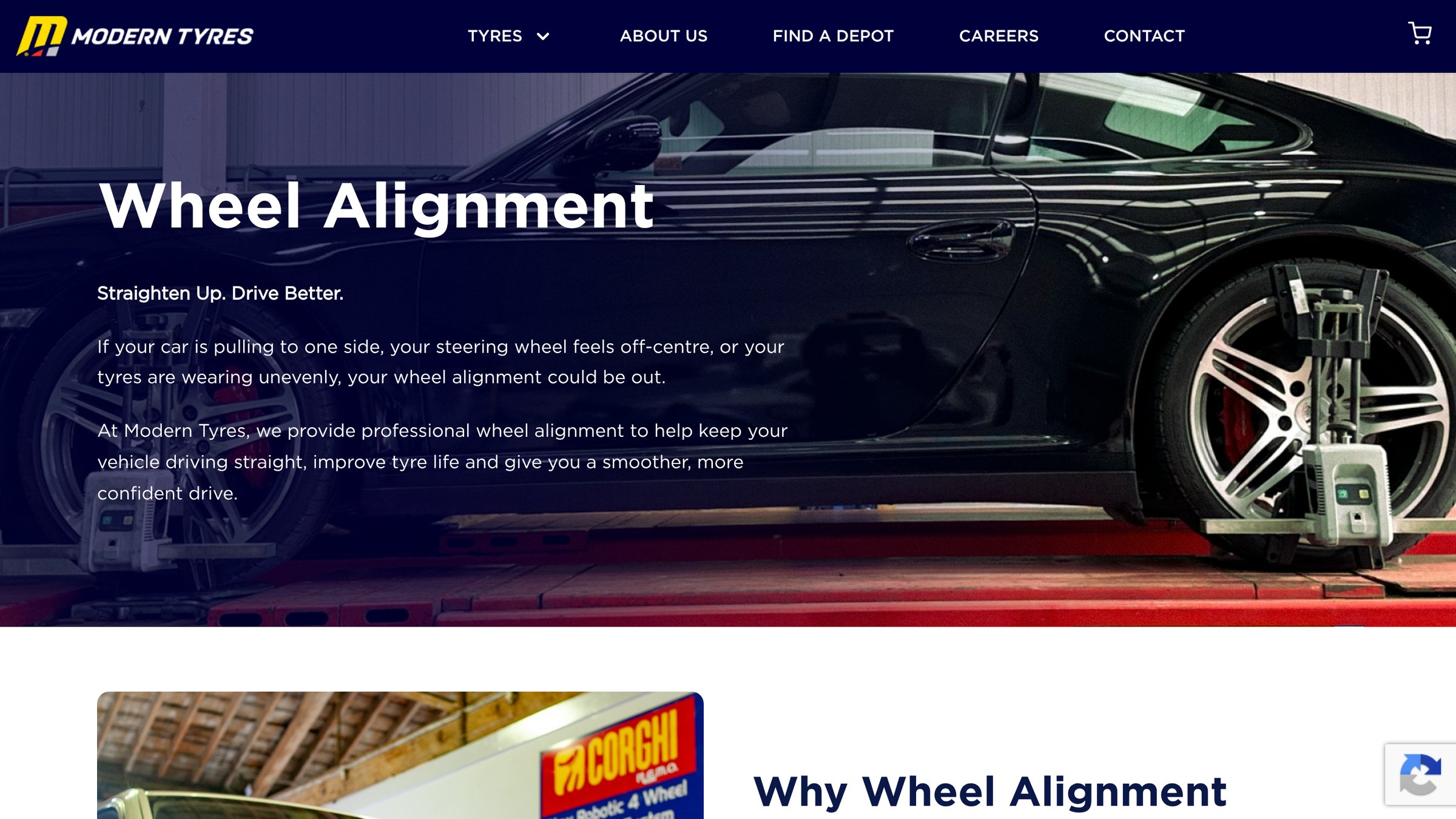 Modern Tyres, Launch