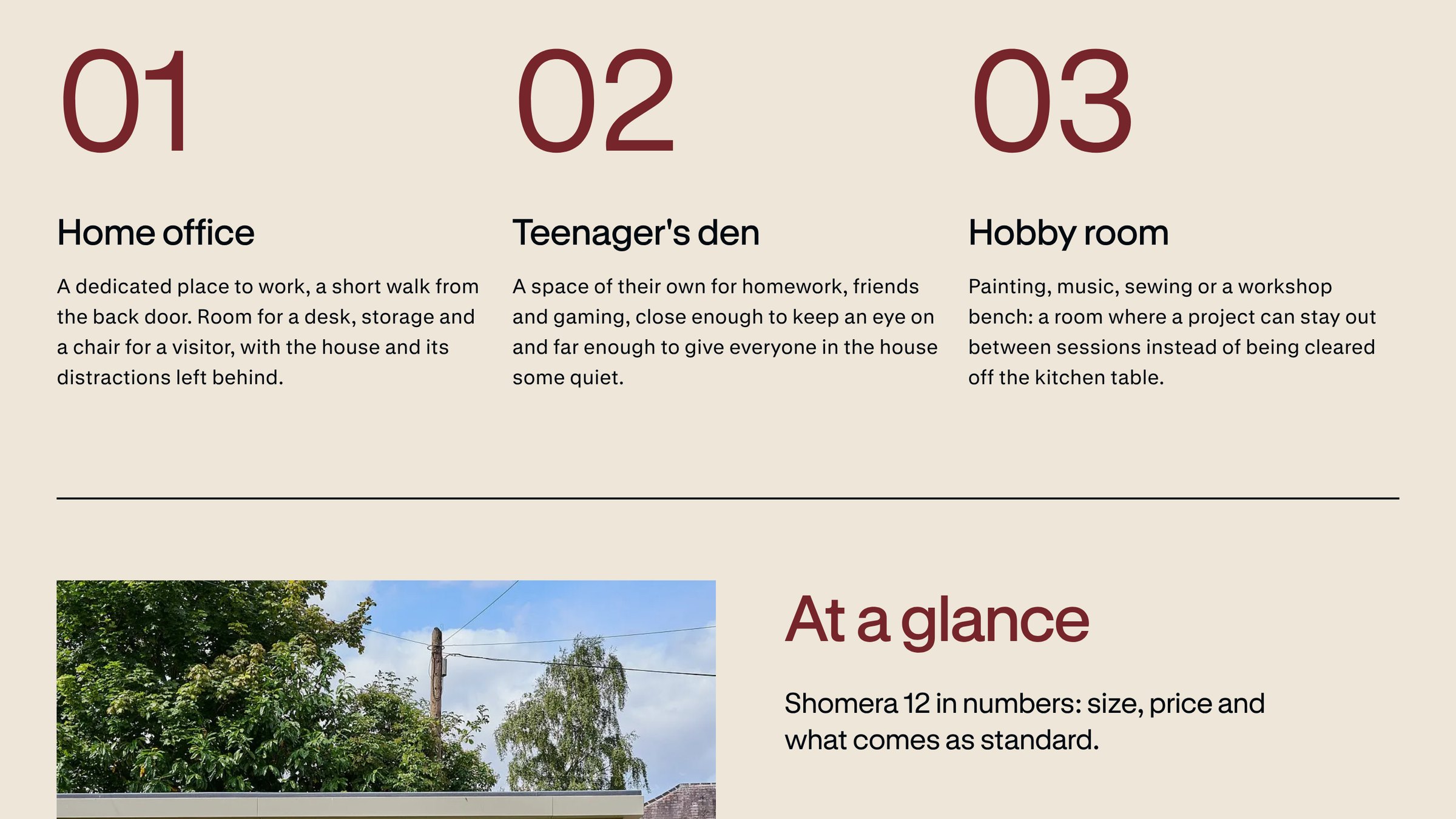 Shomera, Website